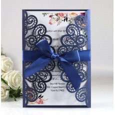Modern Invitation Card Wedding Card Design Laser Cut Holiday Invitation Card